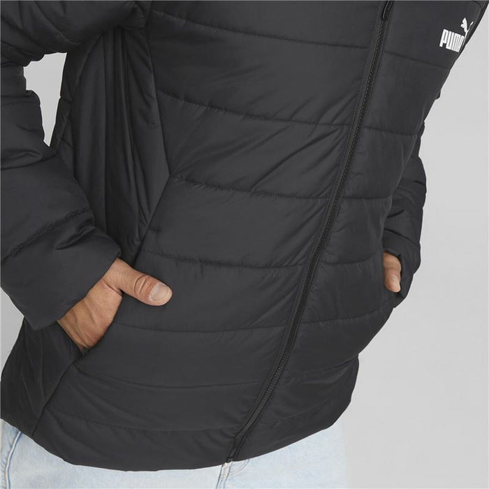 Jachetă Sport de Bărbați Puma Essentials Padded Negru
