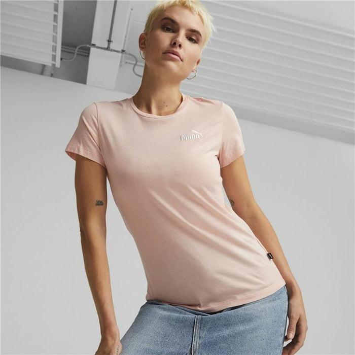 Tricou cu Mânecă Scurtă Femei Puma Roz deschis