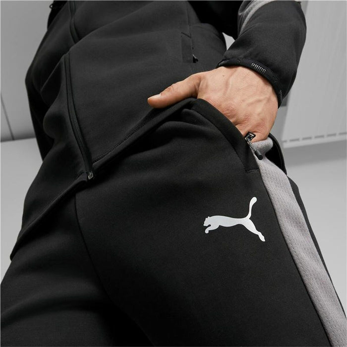 Pantaloni lungi de sport Puma Negru Bărbați