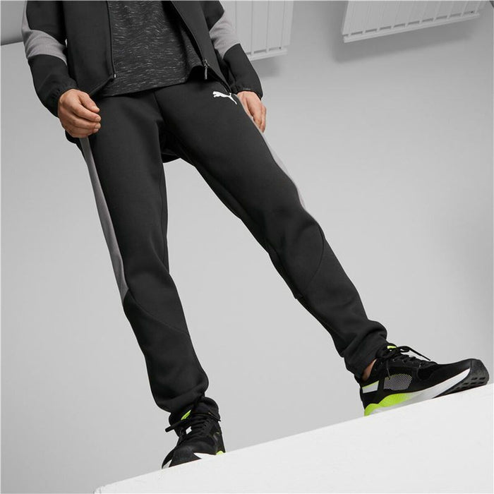 Pantaloni lungi de sport Puma Evostripe Negru