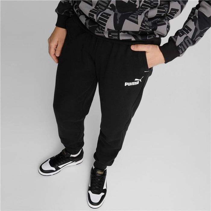 Pantaloni lungi de sport Puma Power Sweatpants Negru Bărbați