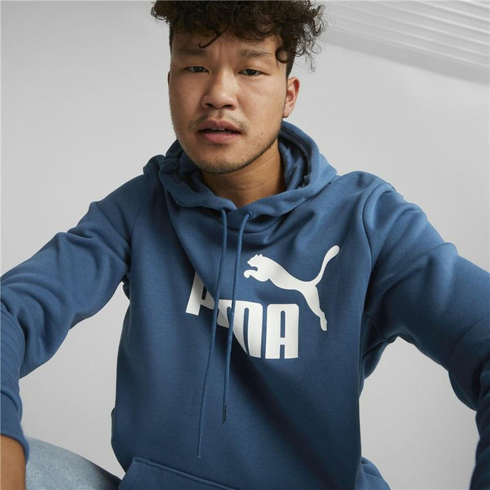 Hanorac cu Glugă Bărbați Puma Big Logo Albastru