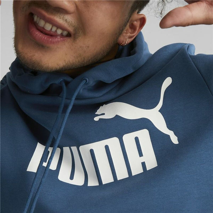 Hanorac cu Glugă Bărbați Puma Big Logo Albastru