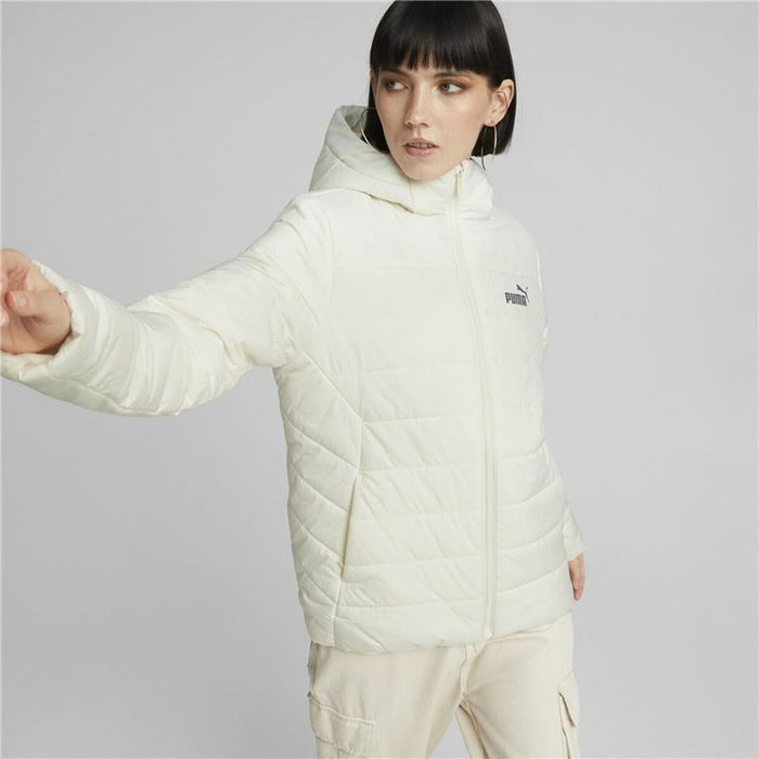 Jachetă Sport de Damă Puma Essentials Padded Alb
