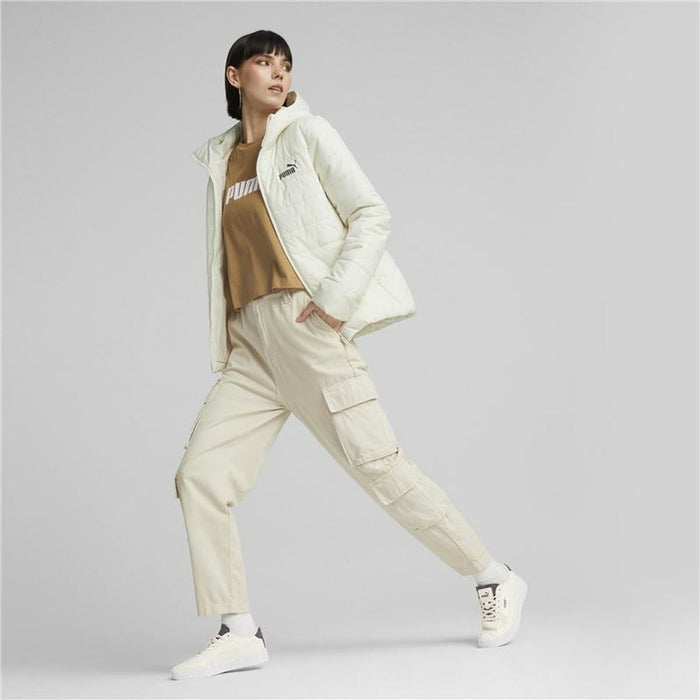 Jachetă Sport de Damă Puma Essentials Padded Alb