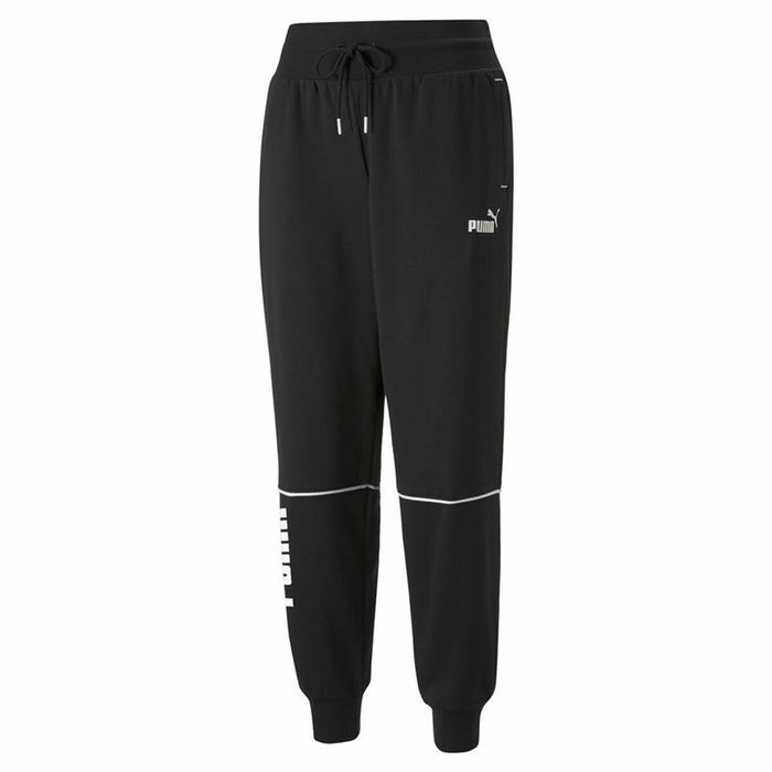 Pantalon de Trening pentru Adulți Puma Colorblock  Negru Femeie