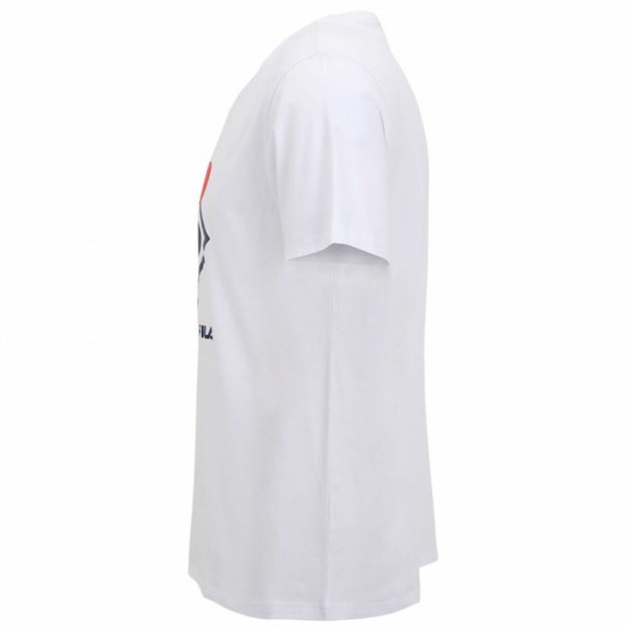 Tricou cu Mânecă Scurtă Bărbați Fila  FAM0447 10001 Alb