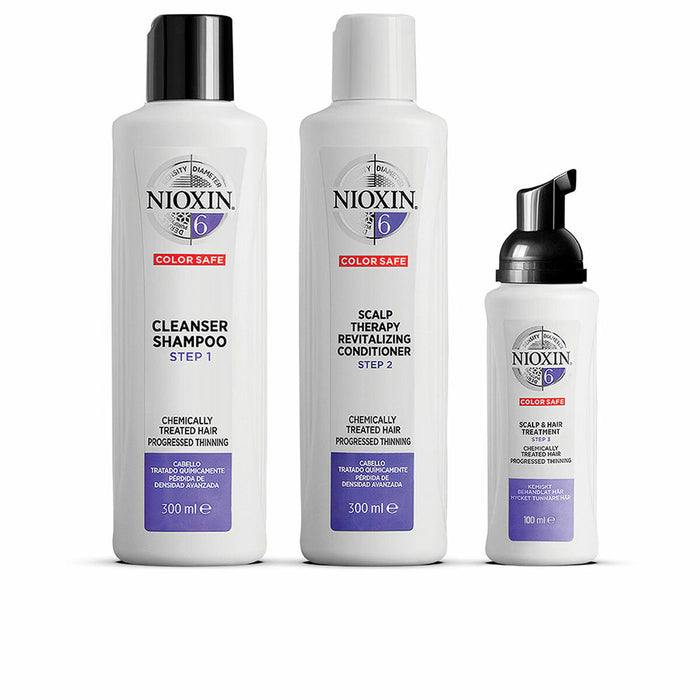 Set Coafor Nioxin Sistema 4 Păr Deteriorat 3 Piese