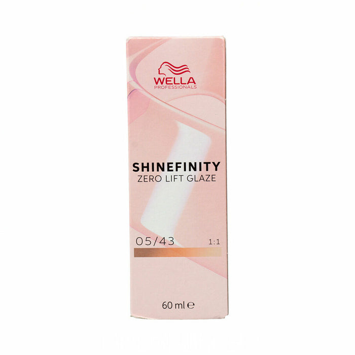 Colorare Permanentă Wella Shinefinity color Nº 05/43 60 ml (60 ml)