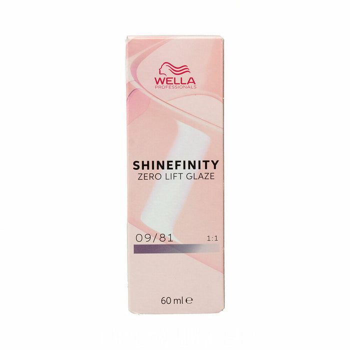 Colorare Permanentă Wella Shinefinity color Nº 09/81 (60 ml)