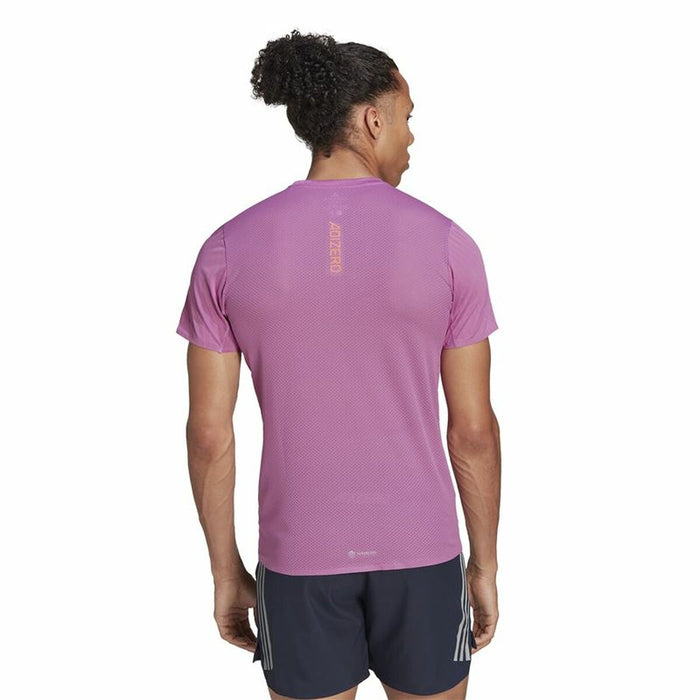 Tricou cu Mânecă Scurtă Bărbați Adidas Adizero Speed Roșu închis