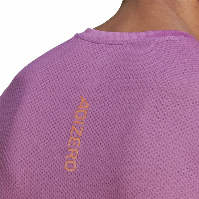 Tricou cu Mânecă Scurtă Bărbați Adidas Adizero Speed Roșu închis