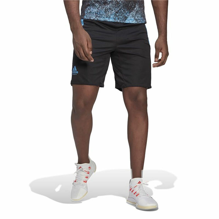 Pantaloni Scurți Sport pentru Bărbați Adidas Negru