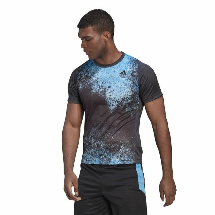 Tricou cu Mânecă Scurtă Bărbați Adidas Negru