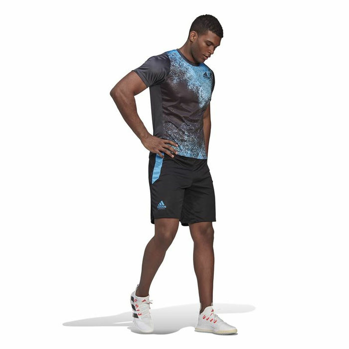 Tricou cu Mânecă Scurtă Bărbați Adidas Negru