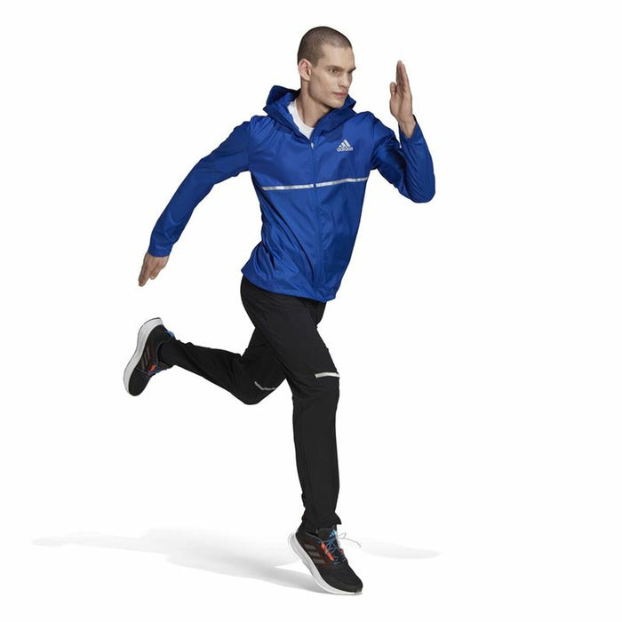 Jachetă Sport de Bărbați Adidas Own the Run Albastru