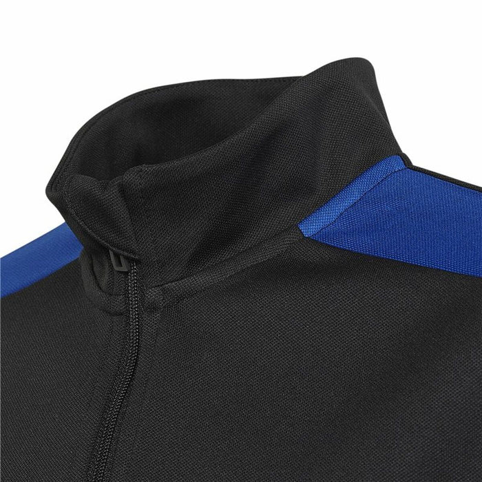 Hanorac fără Glugă Copii Adidas Tiro Essential Negru