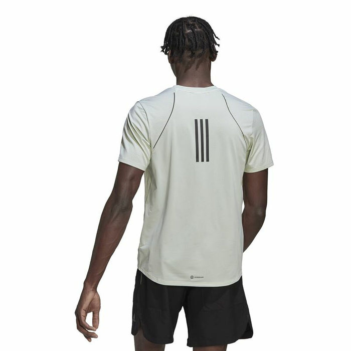 Tricou cu Mânecă Scurtă Bărbați Adidas Hiit Verde deschis