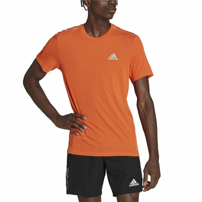 Tricou cu Mânecă Scurtă Bărbați Adidas X-City Portocaliu