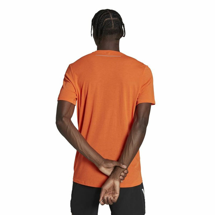Tricou cu Mânecă Scurtă Bărbați Adidas X-City Portocaliu