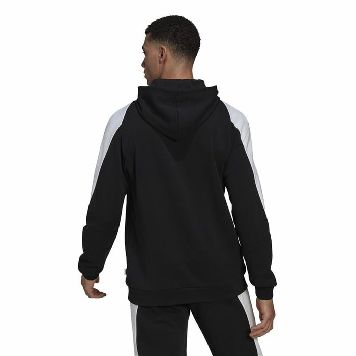 Hanorac cu Glugă Bărbați Adidas Future Icons Negru