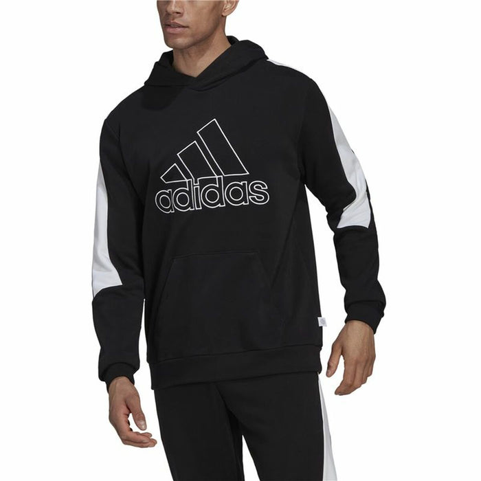 Hanorac cu Glugă Bărbați Adidas Future Icons Negru
