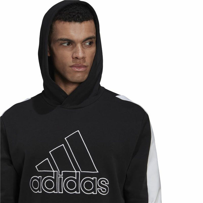 Hanorac cu Glugă Bărbați Adidas Future Icons Negru