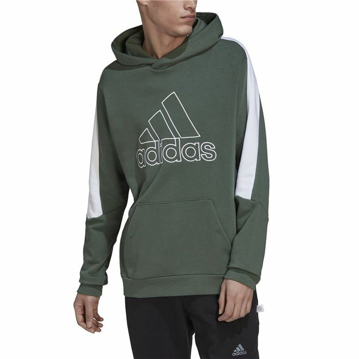 Hanorac cu Glugă Bărbați Adidas Future Icons Verde