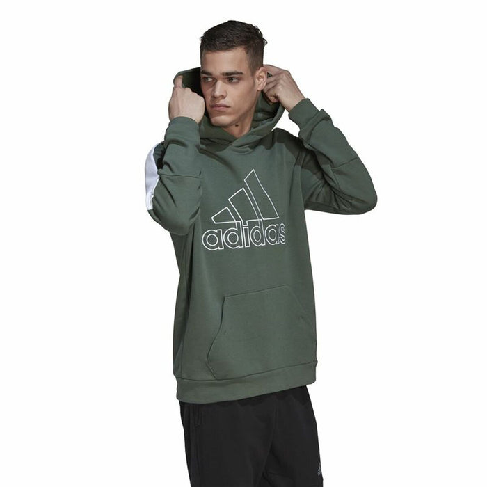 Hanorac cu Glugă Bărbați Adidas Future Icons Verde