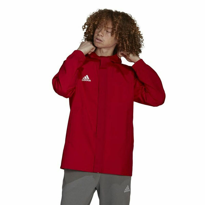 Jachetă Sport de Bărbați Adidas Entrada 22 Roșu