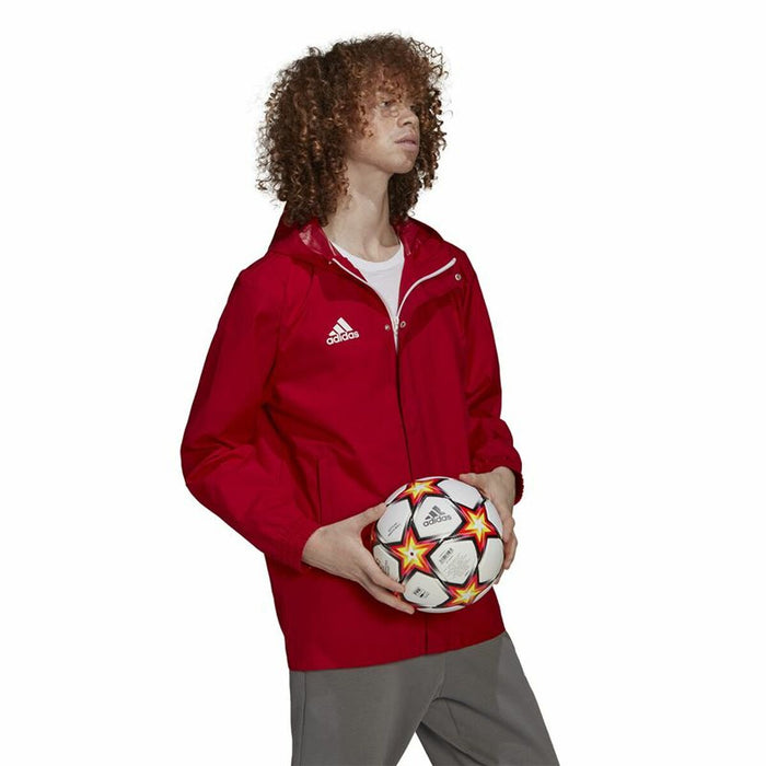 Jachetă Sport de Bărbați Adidas Entrada 22 Roșu