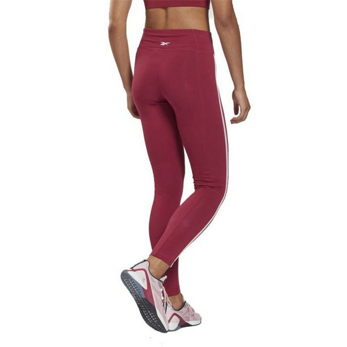 Colanți Sport de Damă Reebok  Pping Cotton W Roșu Închis