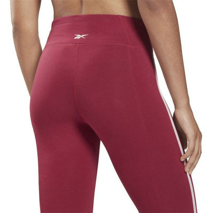 Colanți Sport de Damă Reebok  Pping Cotton W Roșu Închis