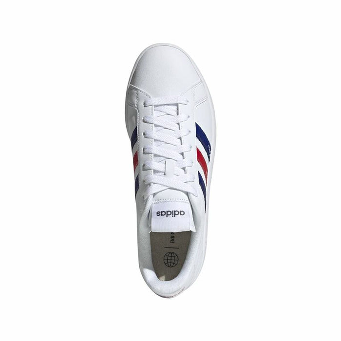 Adidași Casual Bărbați Adidas Grand Court Base Beyond Roșu Albastru Alb