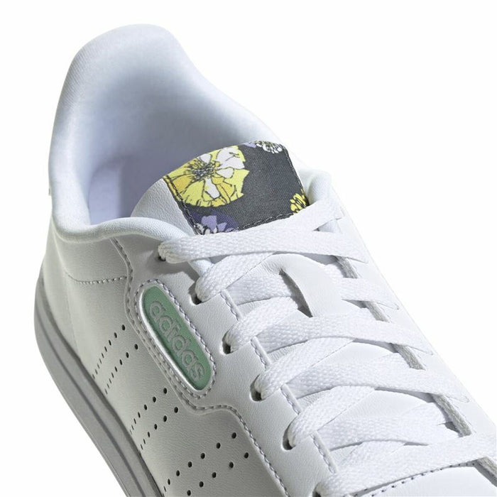 Pantofi sport pentru femei Adidas Courtpoint Base Alb