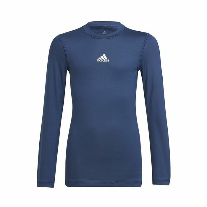 Tricou de Fotbal cu Mânecă Scurtă pentru Copii Adidas Techfit  Albastru