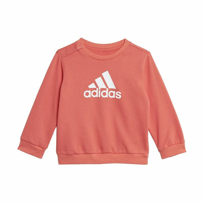 Set Sport pentru Bebeluși Adidas Badge of Sport French Terry Coral