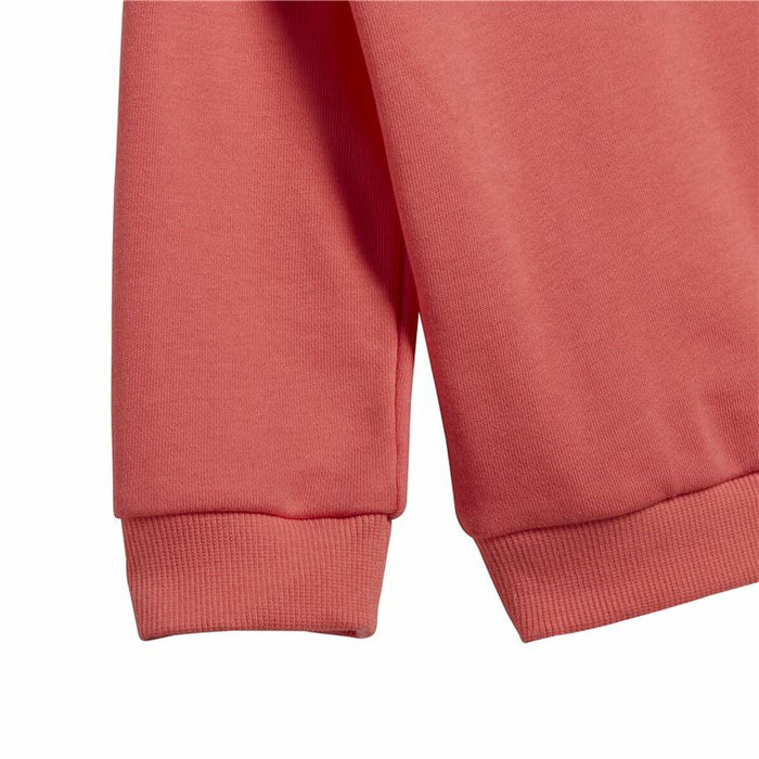 Set Sport pentru Bebeluși Adidas Badge of Sport French Terry Coral