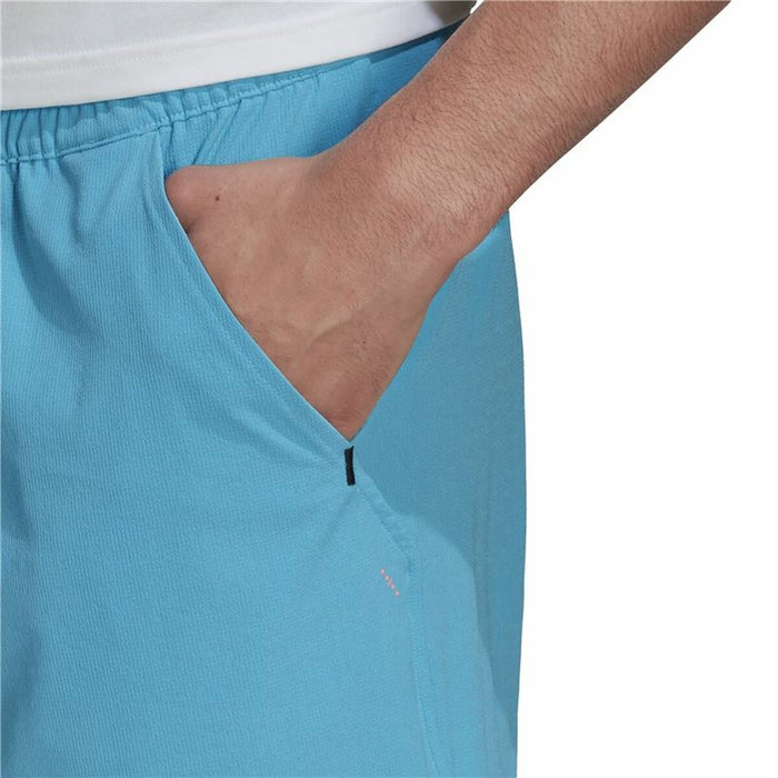Pantaloni Scurți Sport pentru Bărbați Adidas Heat Ready Ergo Albastru deschis