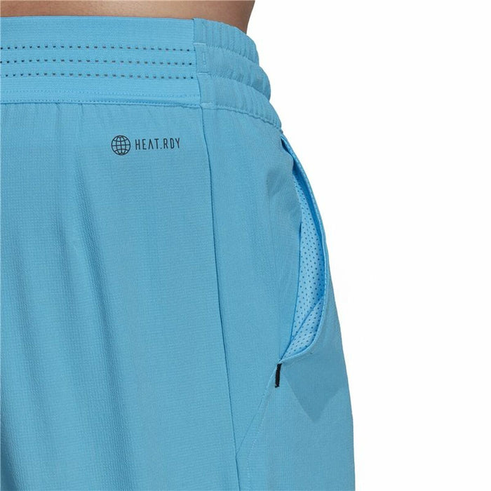Pantaloni Scurți Sport pentru Bărbați Adidas Heat Ready Ergo Albastru deschis
