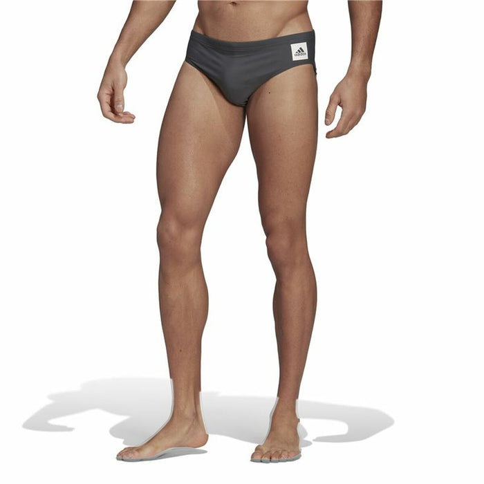 Costum de Baie Bărbați Adidas Solid Negru