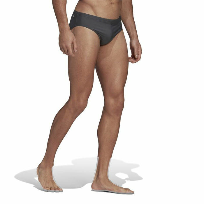 Costum de Baie Bărbați Adidas Solid Negru