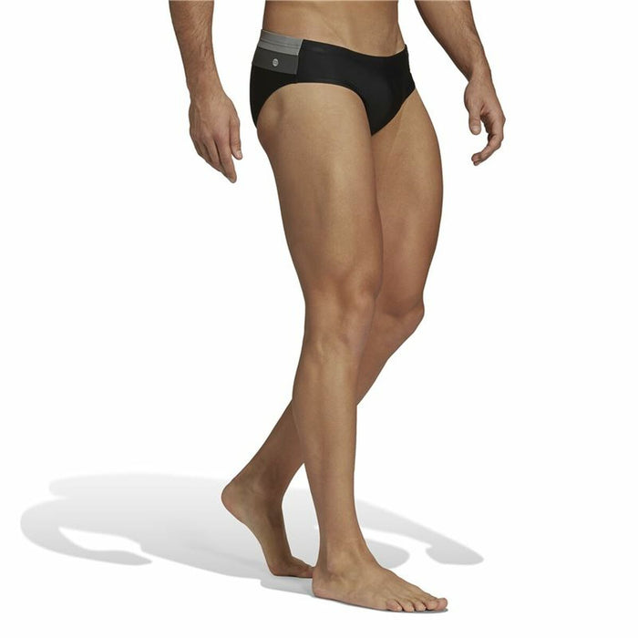 Costum de Baie Bărbați Adidas Colorblock Negru
