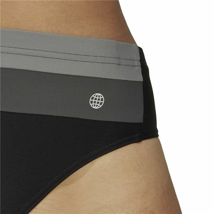 Costum de Baie Bărbați Adidas Colorblock Negru
