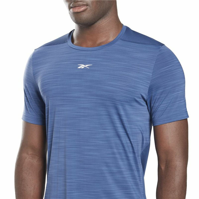 Tricou cu Mânecă Scurtă Bărbați Reebok Tech Style Activchill Move Albastru
