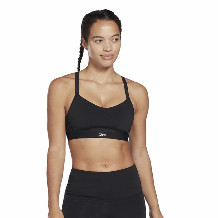 Sutien Sport Reebok Lux Strappy Negru