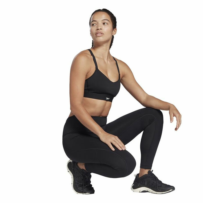 Sutien Sport Reebok Lux Strappy Negru