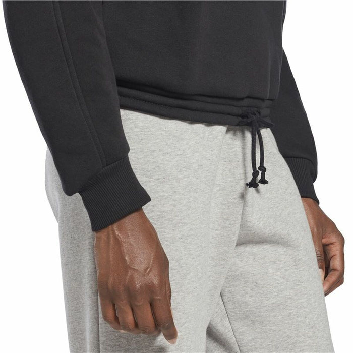 Hanorac fără Glugă Femei Reebok Modern Safari Negru