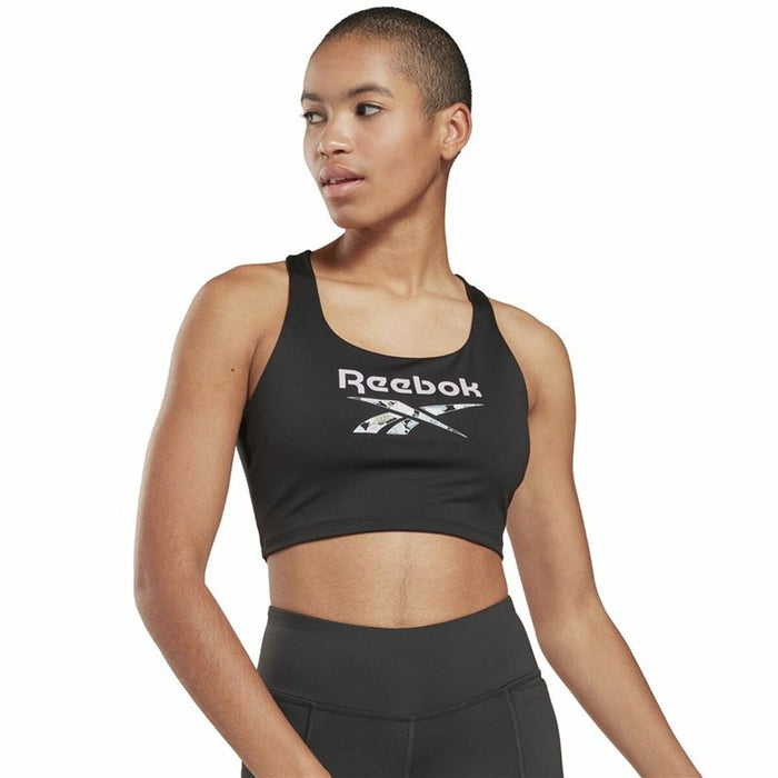 Sutien Sport Reebok Yoga Floral Negru