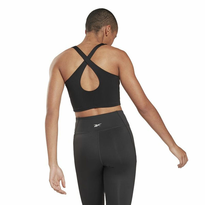 Sutien Sport Reebok Yoga Floral Negru